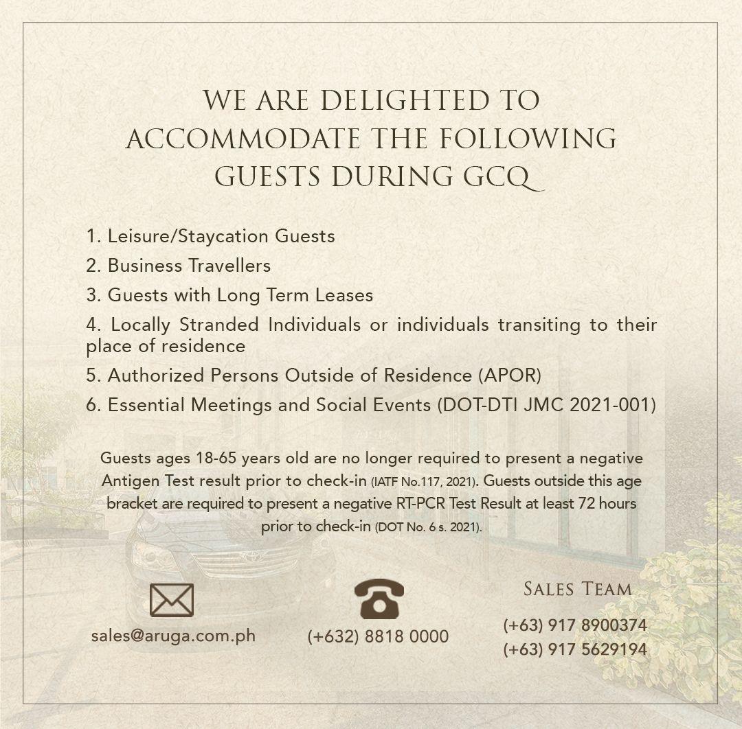 Aruga By Rockwell Makati Aparthotel 5*